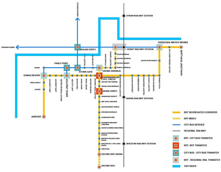 BRTS MAP - 2